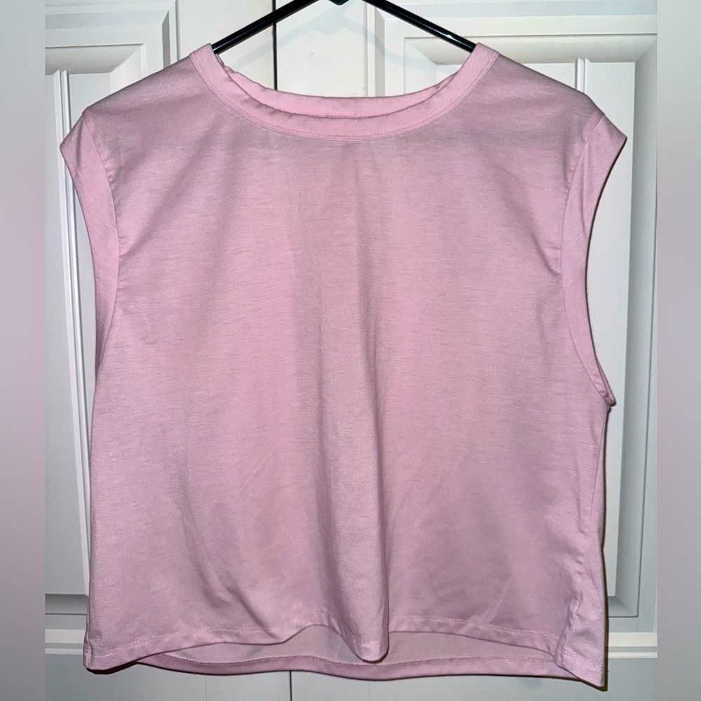 All in Motion Light Pink Jersey Relaxed Short Sleeve T-Shirt Women’s Medium